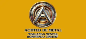 Logotipo de Actitud de metal